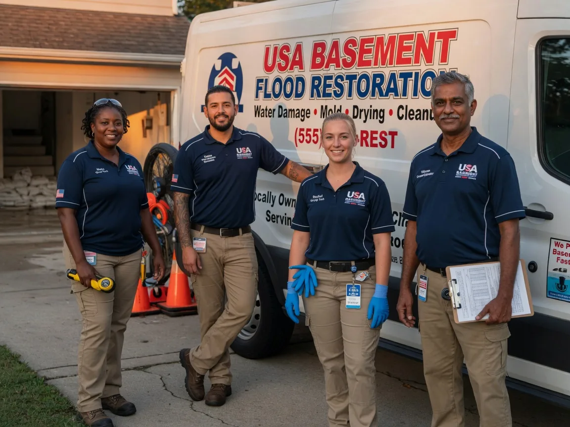 Basement Flood Cleanup company in Wainwright, OK